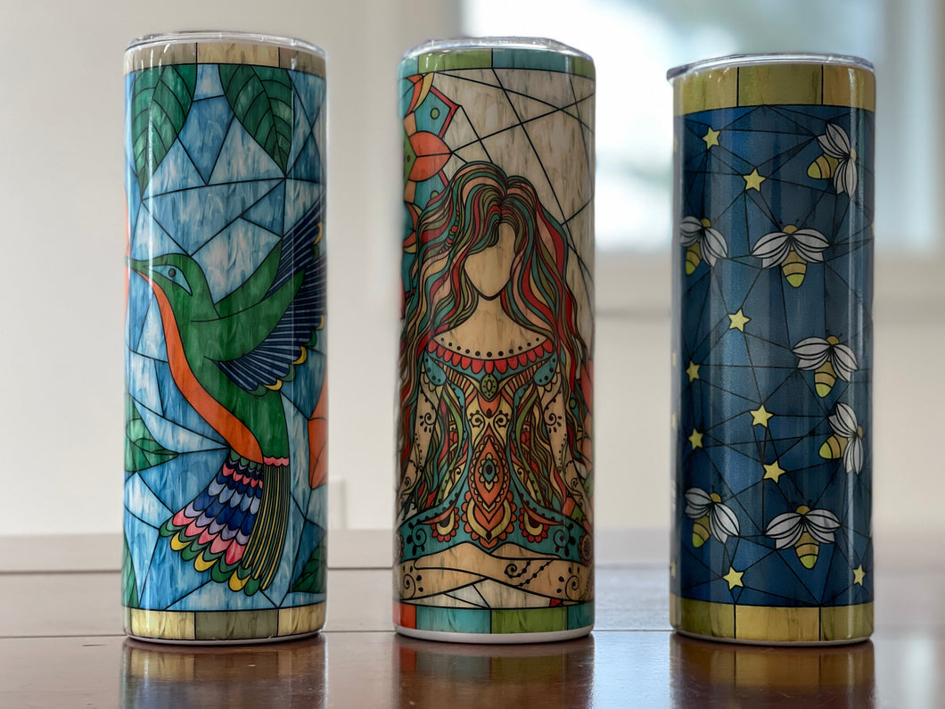 Stained Glass Tumblers 20 oz.